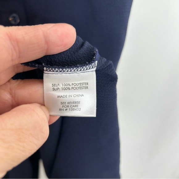 ModCloth blue button up midi dress - Picture 4 of 6